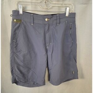Howler Bros Horizon Hybrid Shorts Mens sz 30 Steel Blue Performance